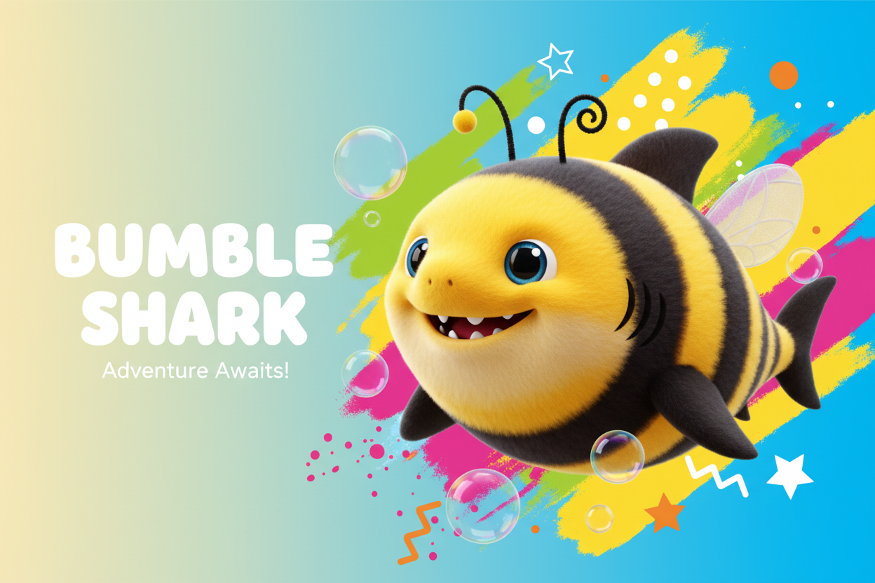 Bumble Shark Hero Banner v3