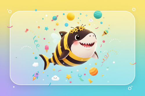 Bumble Shark Hero Banner